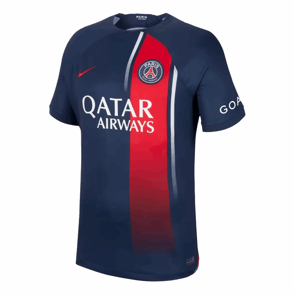 PSG Home Soccer Jersey 2023/24 - Goal Digger Jerseys | Authentic Soccer Jerseys High Quality