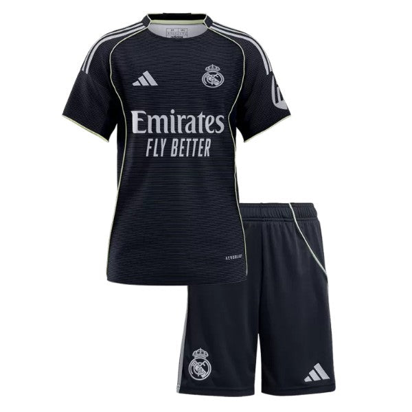 Kids Real Madrid Away Soccer Jersey 2025/26
