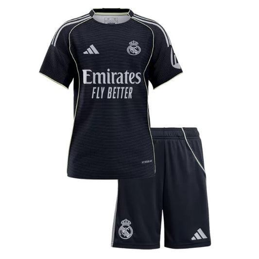 Kids Real Madrid Away Soccer Jersey 2025/26