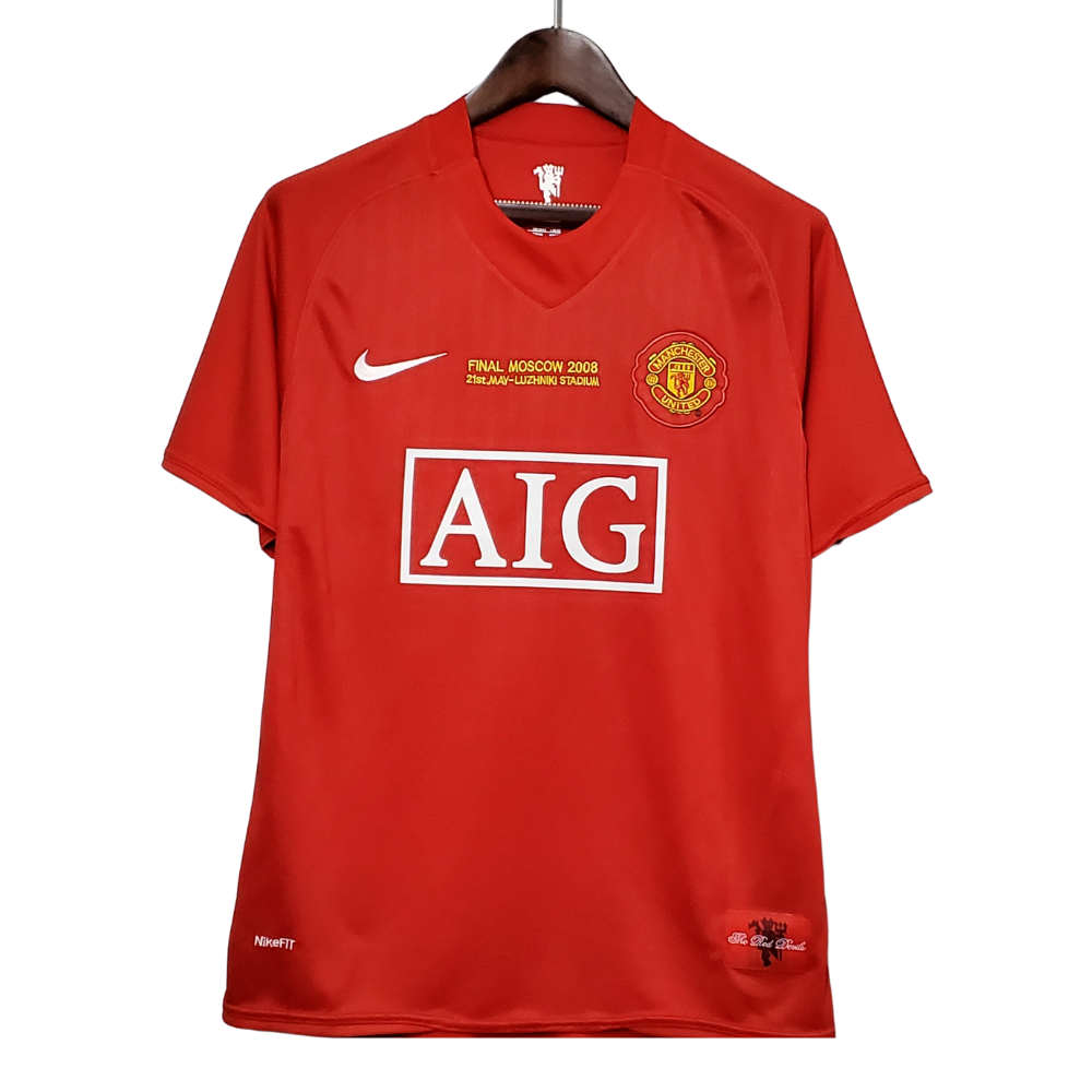 Retro RONALDO #7 2007/08 Manchester United Home Soccer Jersey - Goal Digger Jerseys | High Quality Football Kits | Soccer Jerseys