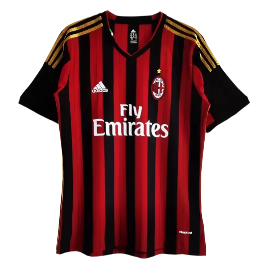 Retro 2013/14 AC Milan Home Soccer Jersey - Goal Digger Jerseys | Authentic Soccer Jerseys High Quality