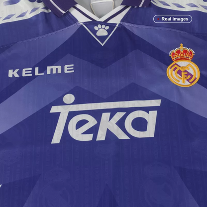 Retro 1996/97 Real Madrid Away Soccer Jersey - Goal Digger Jerseys | Authentic Soccer Jerseys High Quality