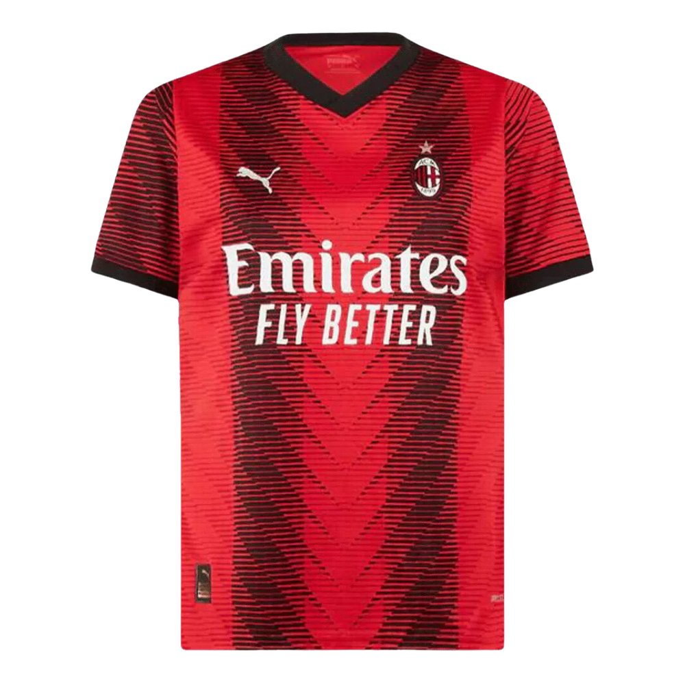 AC Milan Home Soccer Jersey 2023/24 - Goal Digger Jerseys | Authentic Soccer Jerseys High Quality