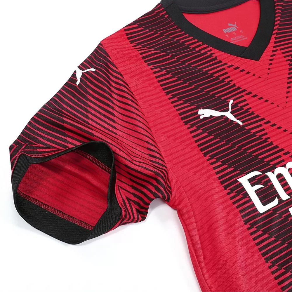 AC Milan Home Soccer Jersey 2023/24 - Goal Digger Jerseys | Authentic Soccer Jerseys High Quality