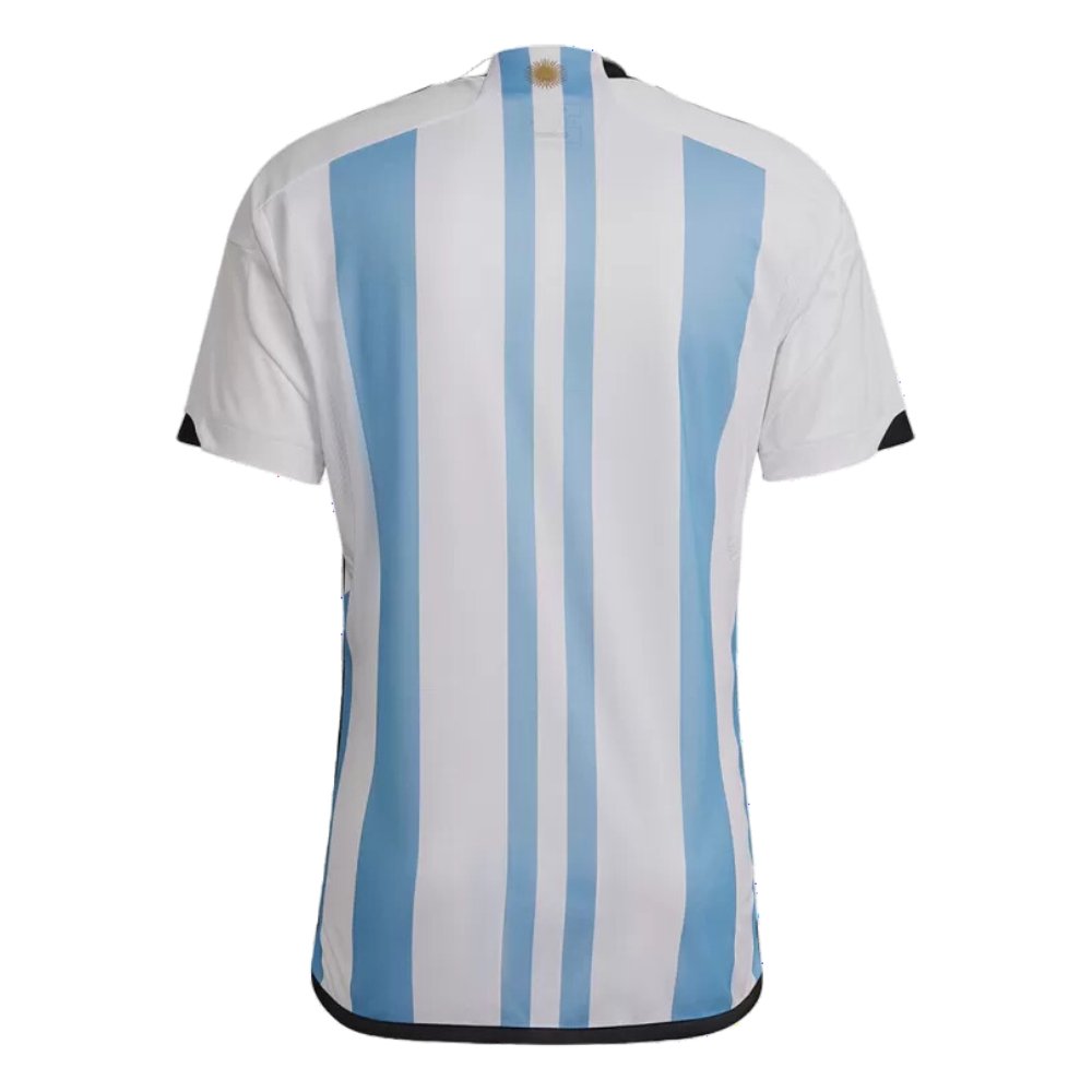 Argentina FIFA World Cup Home Soccer Jersey 2022 - Goal Digger Jerseys - free shipping - authentic