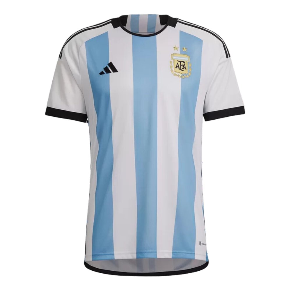 Argentina FIFA World Cup Home Soccer Jersey 2022 - Goal Digger Jerseys - free shipping - authentic