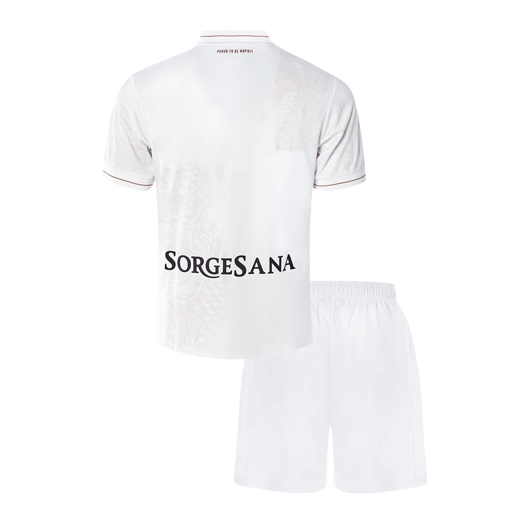 Kids SSC Napoli Away Soccer Jersey 2025/26 - Goal Digger Jerseys | High Quality Football Kits | Free Shipping