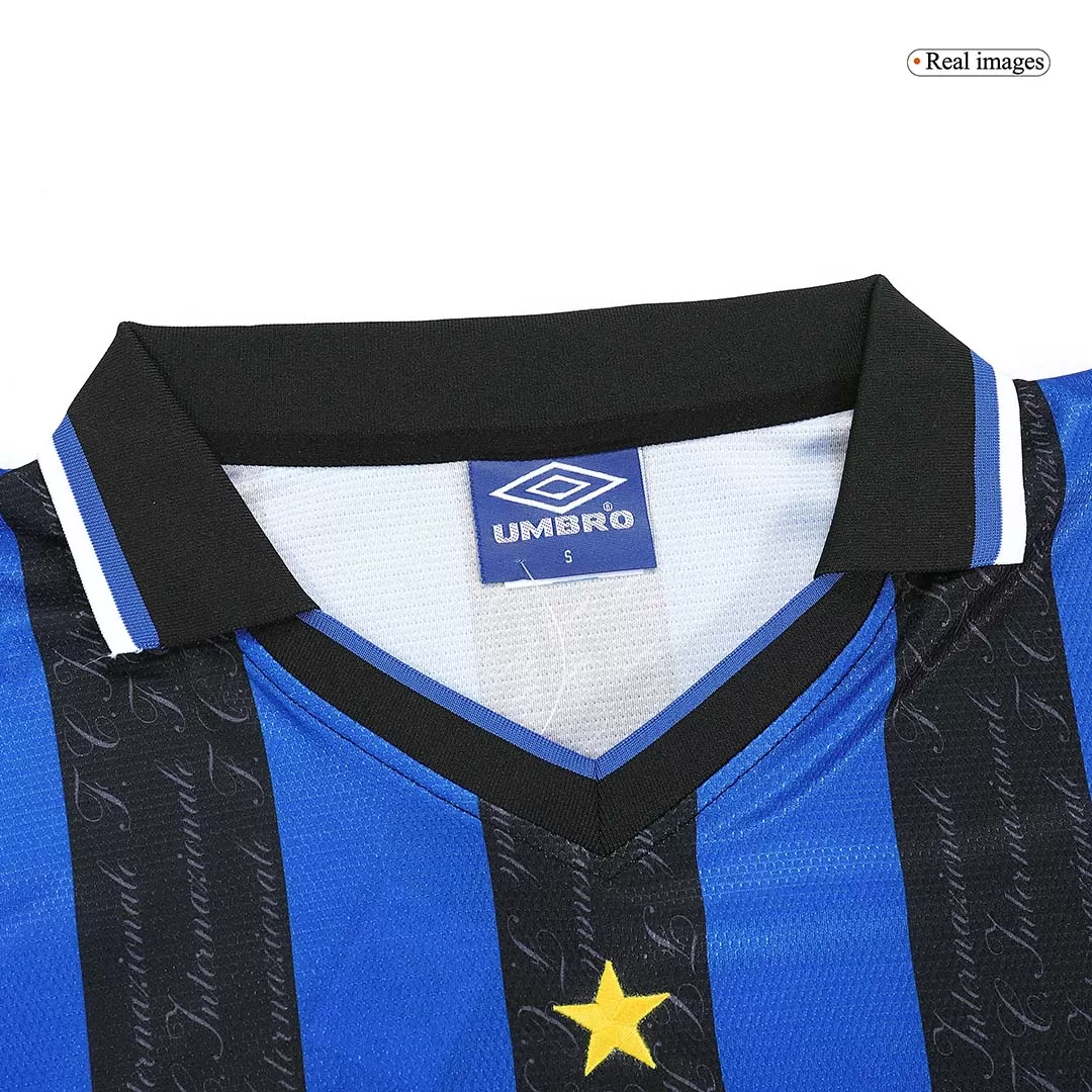 Retro 1997/98 Inter Milan Home Soccer Jersey - Goal Digger Jerseys | Authentic Soccer Jerseys High Quality