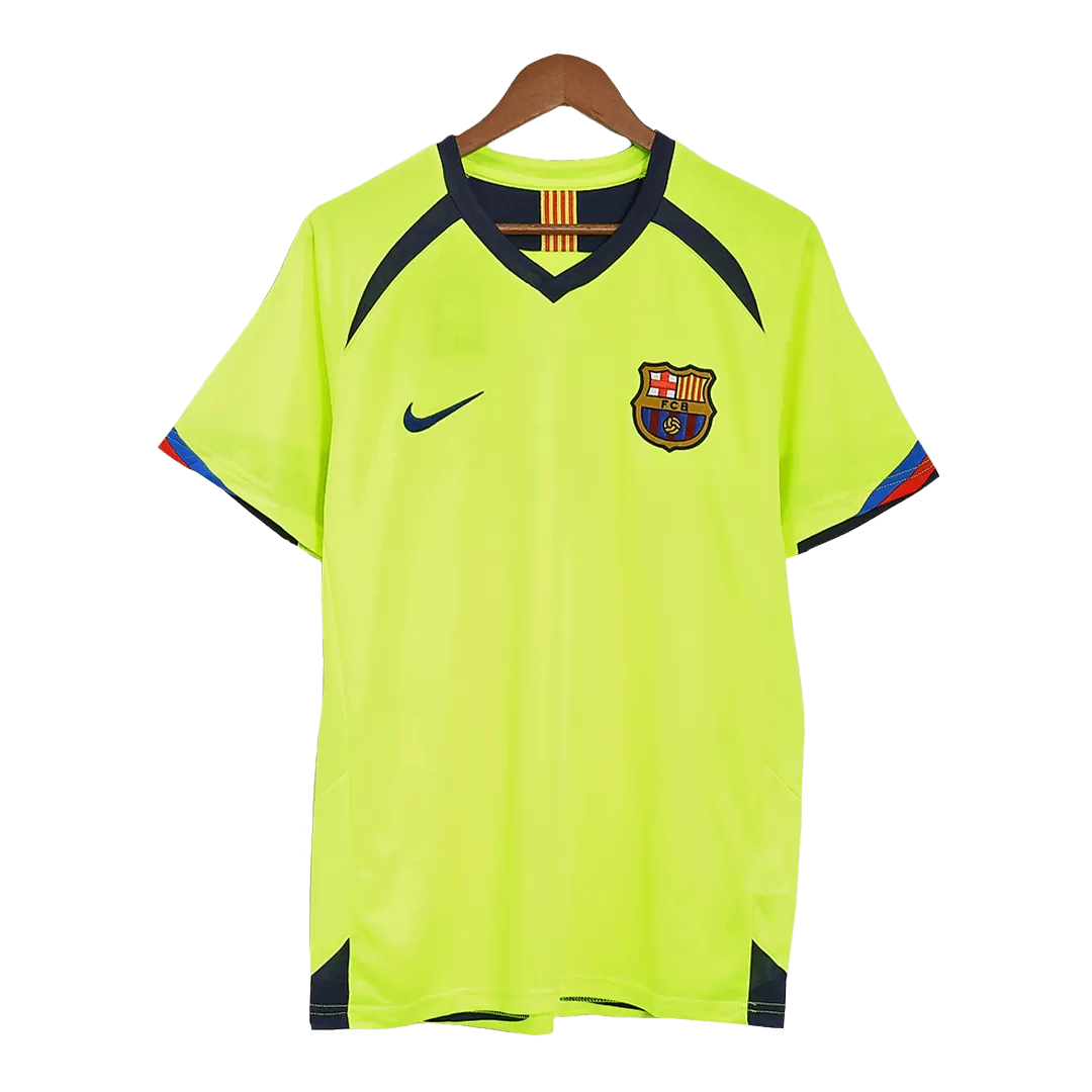 Retro 2005/06 Barcelona Away Soccer Jersey - Goal Digger Jerseys | Authentic Soccer Jerseys High Quality