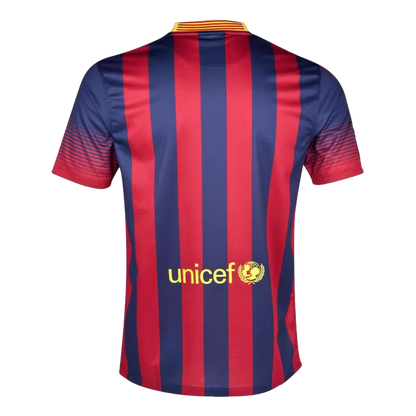 Retro 2013/14 Barcelona Home Soccer Jersey - Goal Digger Jerseys | Authentic Soccer Jerseys High Quality