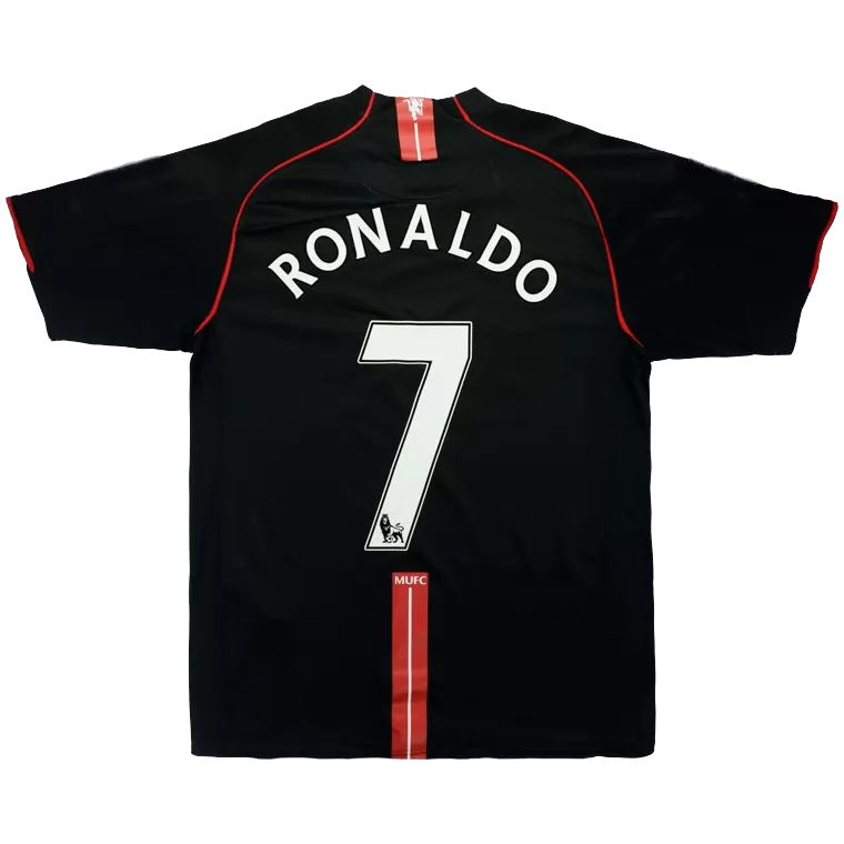 Retro RONALDO #7 2007/08 Manchester United Away Soccer Jersey - Goal Digger Jerseys | Authentic Soccer Jerseys High Quality