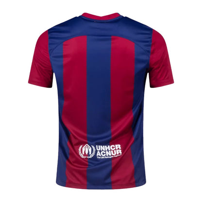 Barcelona Home Soccer Jersey 2023/24 - Goal Digger Jerseys - free shipping - authentic