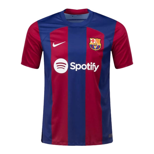 Barcelona Home Soccer Jersey 2023/24 - Goal Digger Jerseys - free shipping - authentic