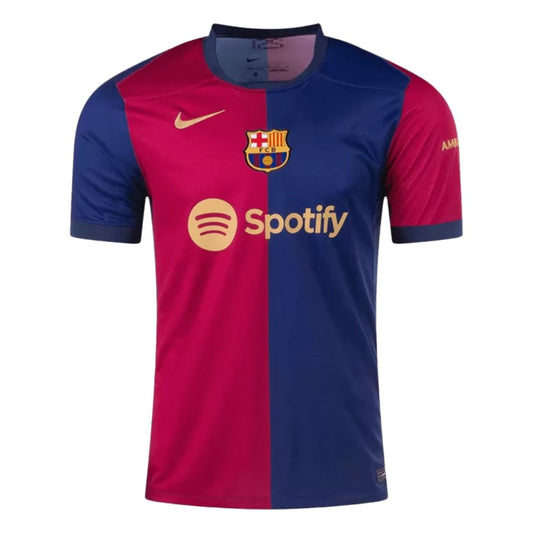 Barcelona Home Soccer Jersey 2024/25 - Goal Digger Jerseys - free shipping - authentic