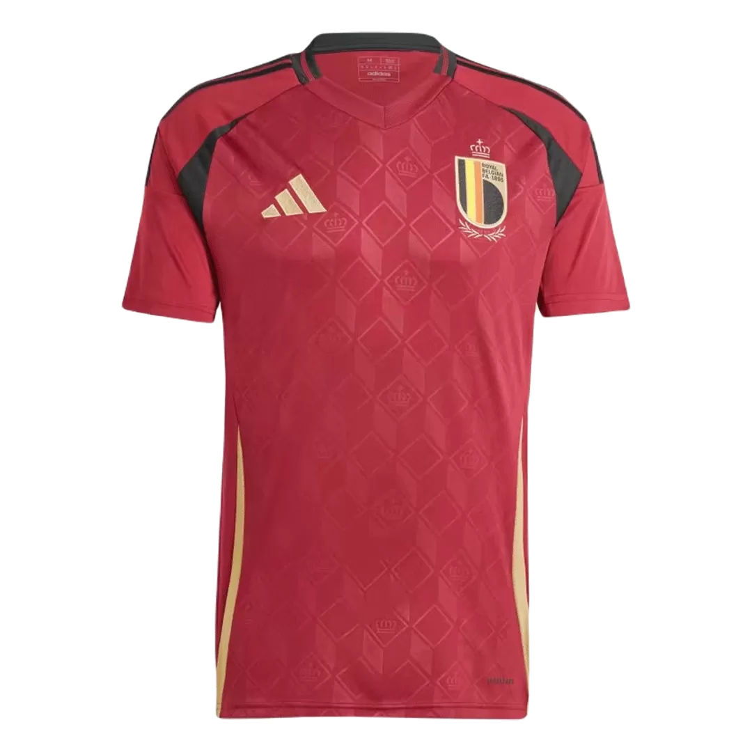 DE BRUYNE #7 Belgium Home Soccer Jersey Euro 2024 - Goal Digger Jerseys | Authentic Soccer Jerseys High Quality