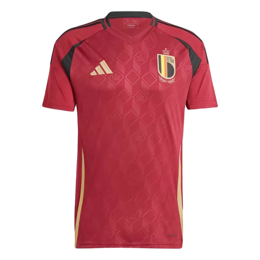 DE BRUYNE #7 Belgium Home Soccer Jersey Euro 2024 - Goal Digger Jerseys | Authentic Soccer Jerseys High Quality