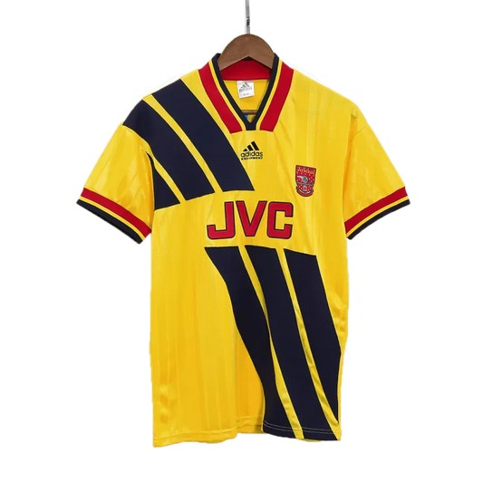 Retro 1993/94 Arsenal Away Soccer Jersey - Goal Digger Jerseys | Authentic Soccer Jerseys High Quality