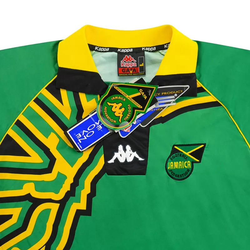 Retro 1998 Jamaica Away Soccer Jersey - Goal Digger Jerseys | Authentic Soccer Jerseys High Quality