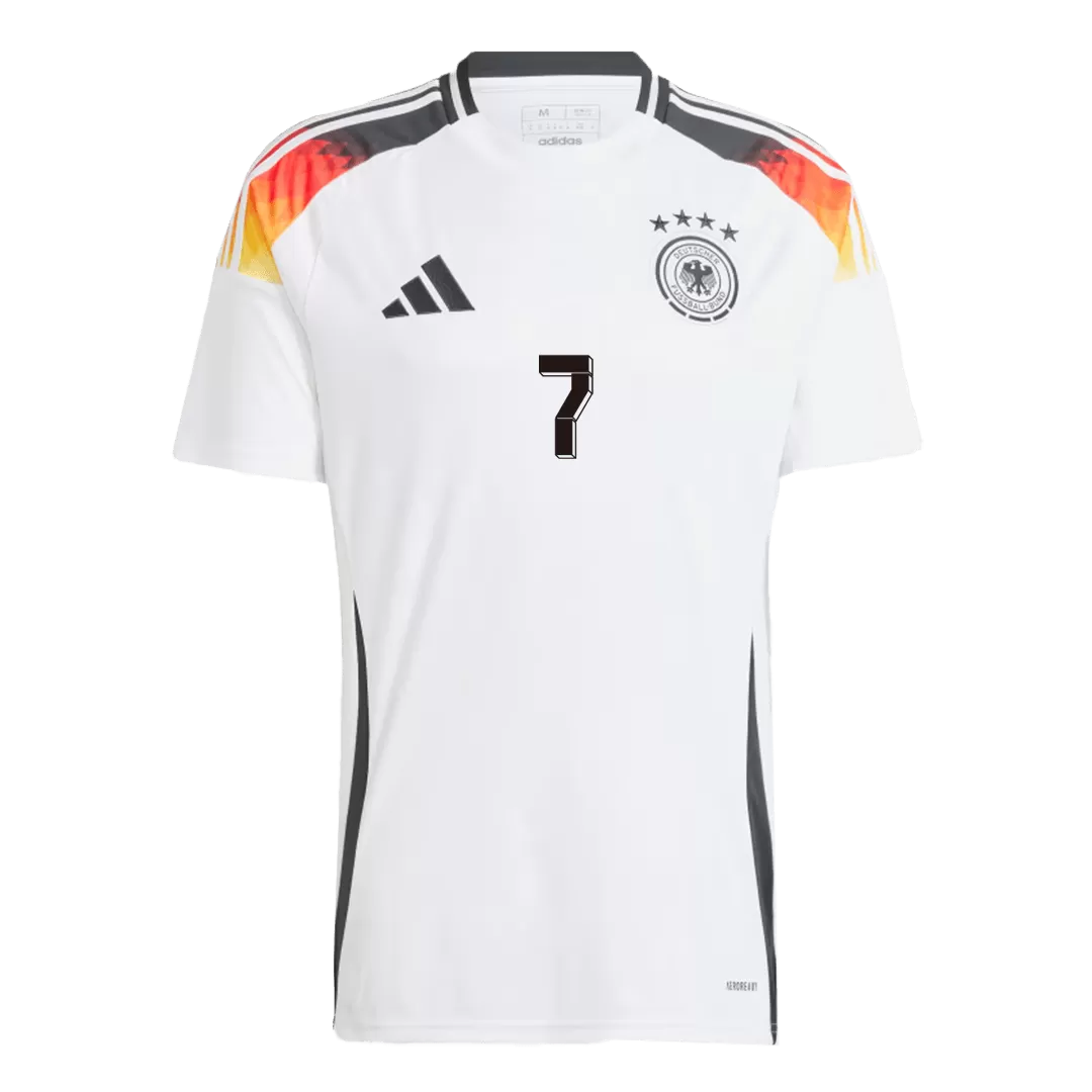 HAVERTZ #7 Germany Home Soccer Jersey Euro 2024 - Goal Digger Jerseys | Authentic Soccer Jerseys High Quality