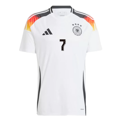 HAVERTZ #7 Germany Home Soccer Jersey Euro 2024 - Goal Digger Jerseys | Authentic Soccer Jerseys High Quality