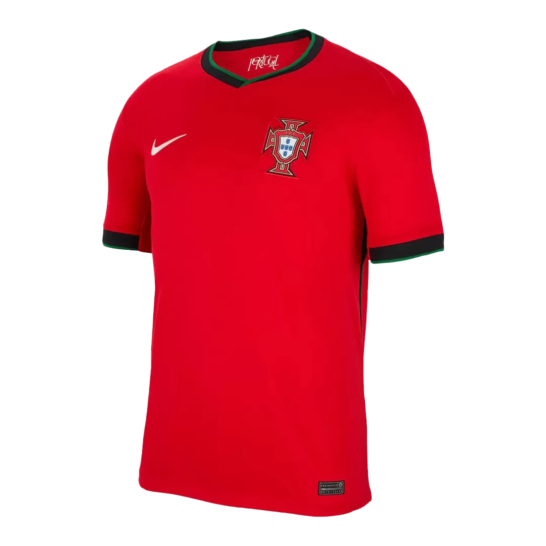 Portugal Home Soccer Jersey Euro 2024 - Goal Digger Jerseys | Authentic Soccer Jerseys High Quality