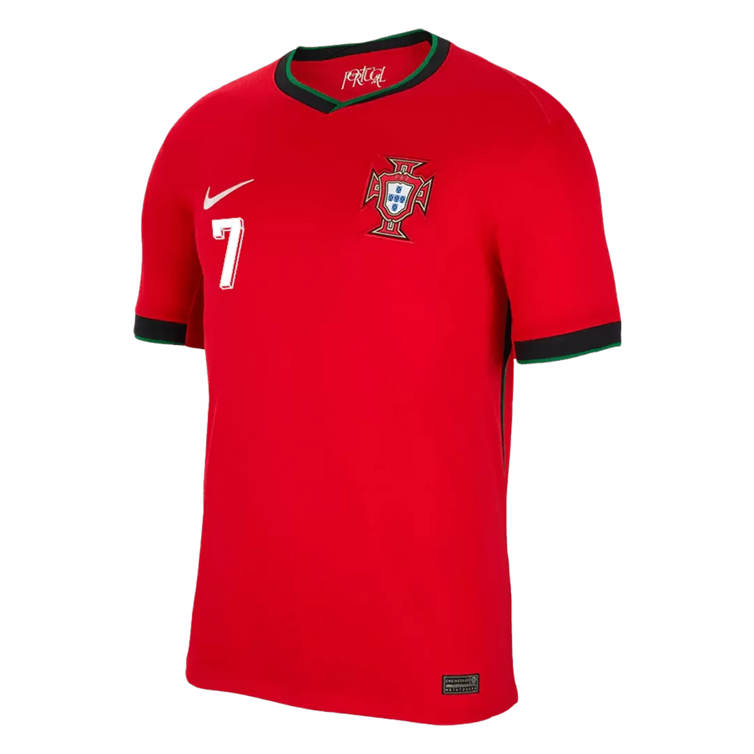 RONALDO #7 Portugal Home Soccer Jersey Euro 2024 - Goal Digger Jerseys | Authentic Soccer Jerseys High Quality