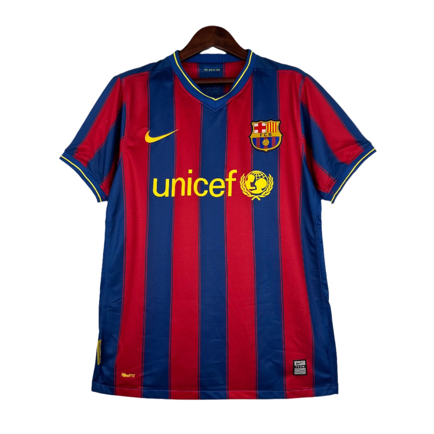 Retro 2009/10 Barcelona Home Soccer Jersey