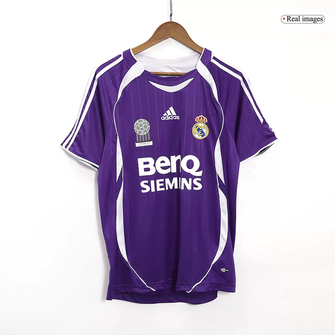 Retro 2006/07 Real Madrid Third Away Soccer Jersey - Goal Digger Jerseys | Authentic Soccer Jerseys High Quality