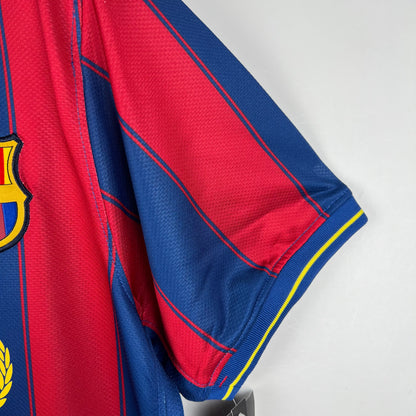 Retro 2009/10 Barcelona Home Soccer Jersey