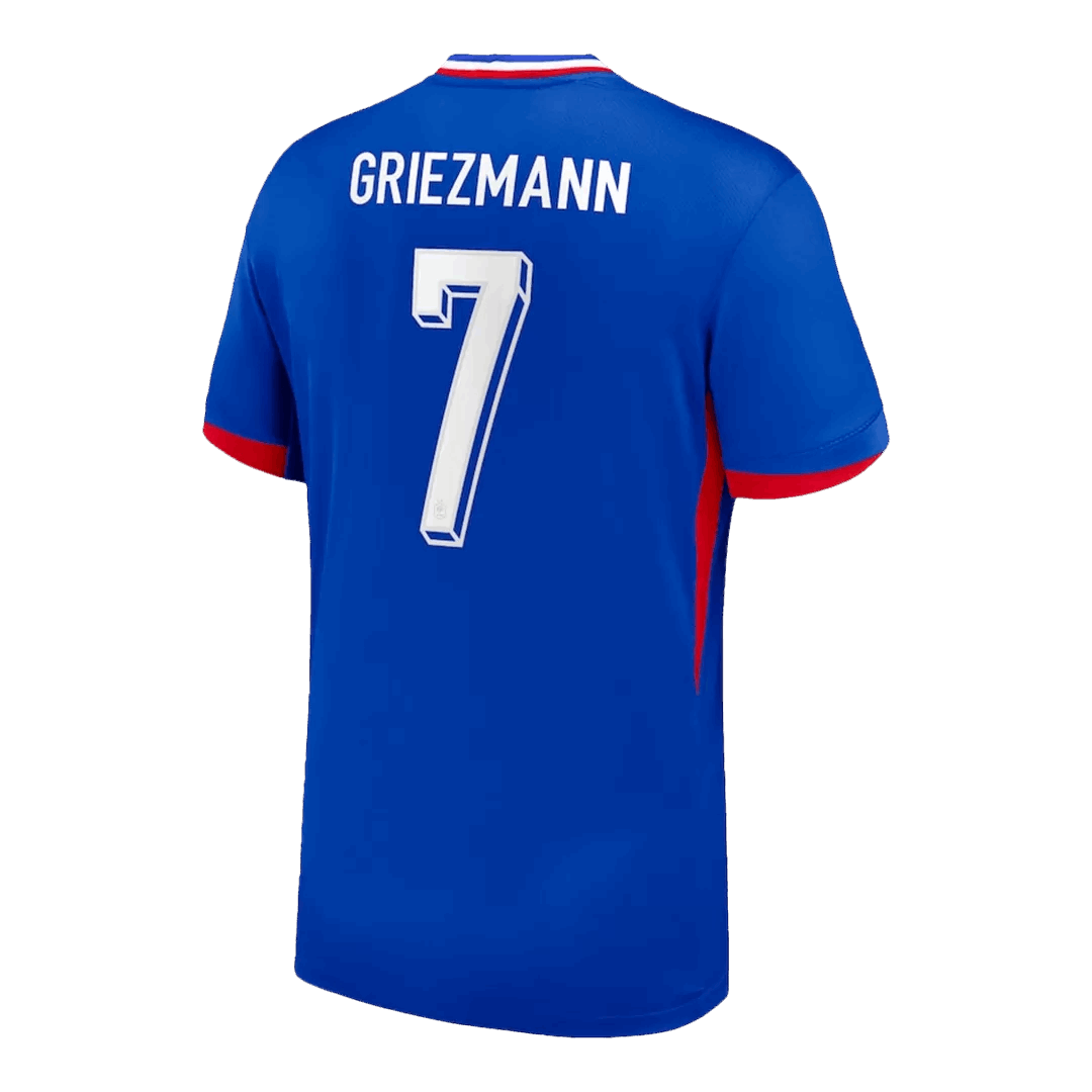 GRIEZMANN #7 France Home Soccer Jersey Euro 2024 - Goal Digger Jerseys | Authentic Soccer Jerseys High Quality