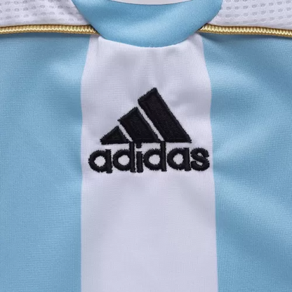 Retro Messi #19 2006 Argentina Home Soccer Jersey - Goal Digger Jerseys | Authentic Soccer Jerseys High Quality