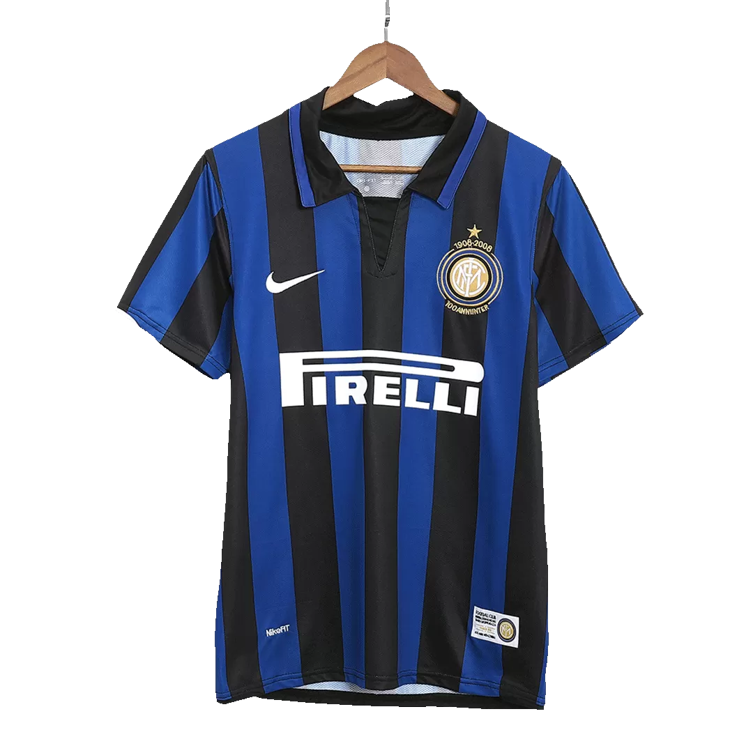 Retro 2007/08 Inter Milan Home Soccer Jersey - Goal Digger Jerseys | Authentic Soccer Jerseys High Quality