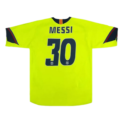 Retro MESSI #30 2005/06 Barcelona Away Soccer Jersey - Goal Digger Jerseys | Authentic Soccer Jerseys High Quality