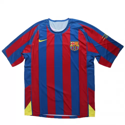 Retro MESSI #30 2005/06 Barcelona Home Soccer Jersey - UCL Final - Goal Digger Jerseys | Authentic Soccer Jerseys High Quality