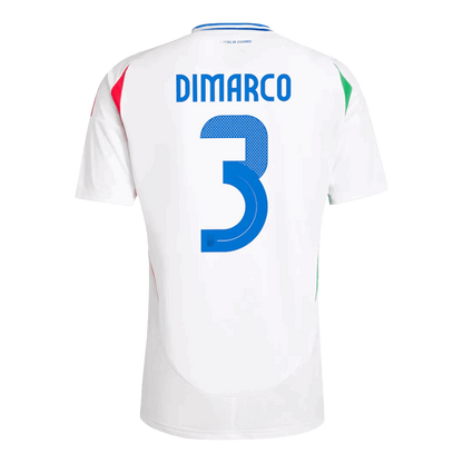 DIMARCO #3 Italy Away Soccer Jersey Euro 2024 - Goal Digger Jerseys | Authentic Soccer Jerseys High Quality