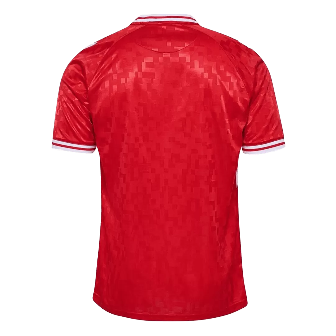 Denmark Home Soccer Jersey Euro 2024 - Goal Digger Jerseys | Authentic Soccer Jerseys High Quality