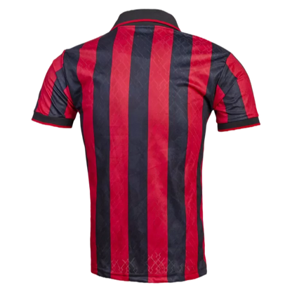 Retro 1995/96 AC Milan Home Soccer Jersey - Goal Digger Jerseys | Authentic Soccer Jerseys High Quality