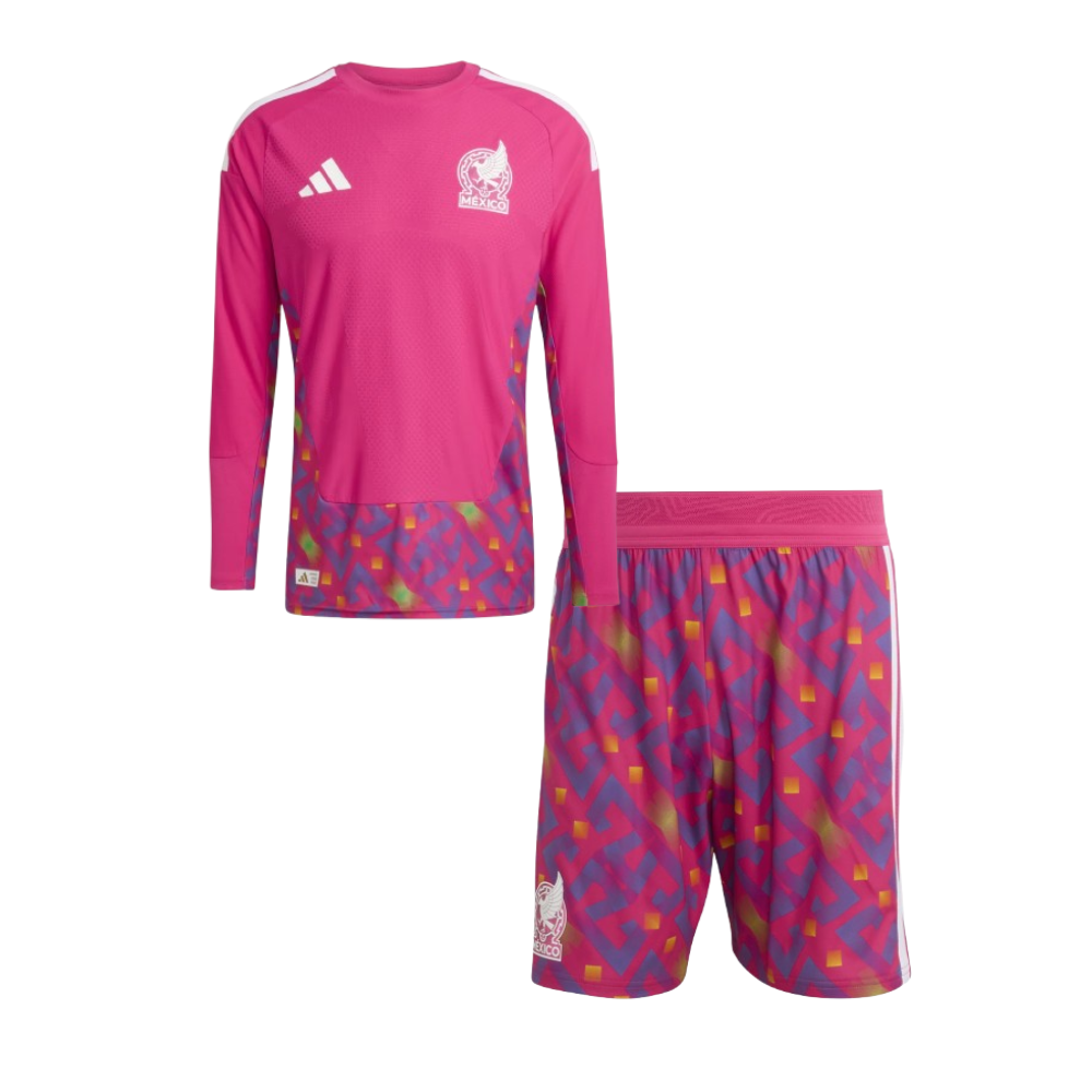 Kids Mexico Goalkeeper 2026 Longsleeve Kit