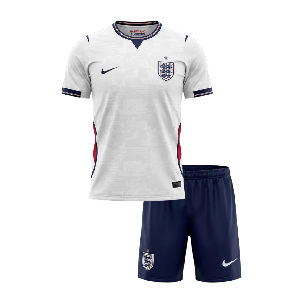 Kids England FIFA World Cup Home Jersey Kit 2026 - Goal Digger Jerseys | High Quality Football Kits | Free Shipping