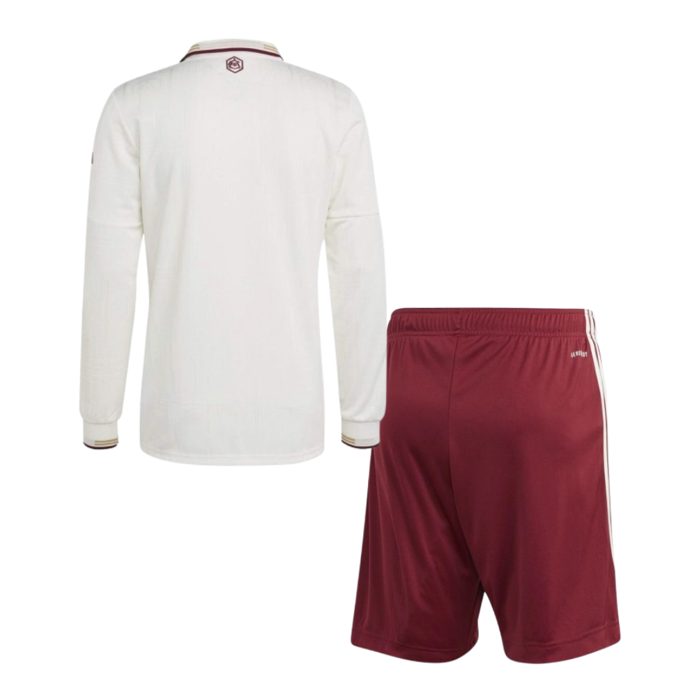 Kids Arsenal Third 2025/26 Longsleeve Kit