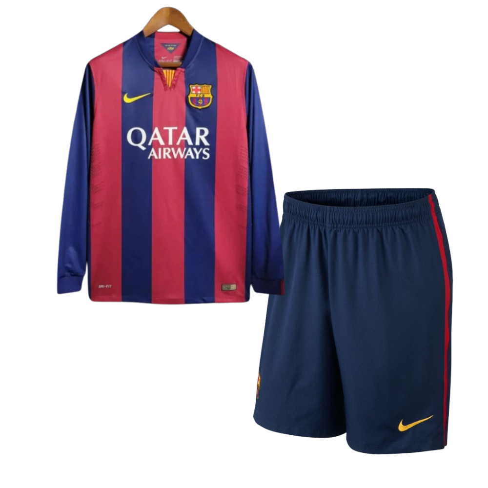 Kids Barcelona 2014/15 Longsleeve Kit