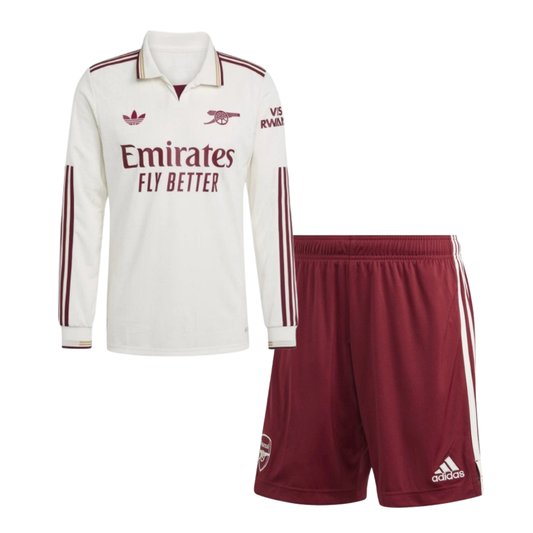 Kids Arsenal Third 2025/26 Longsleeve Kit