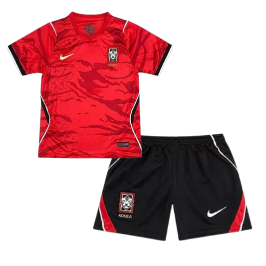 Kids South Korea FIFA World Cup 2026 Home Jersey Kit