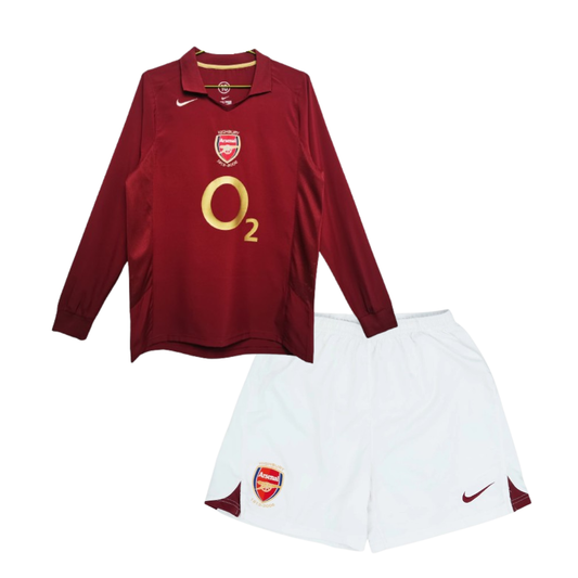 Kids Arsenal 2005/06 Longsleeve Kit