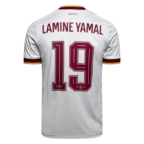 (Ready To Ship) Spain FIFA World Cup 2026 Away LAMINE YAMAL 19 Jersey