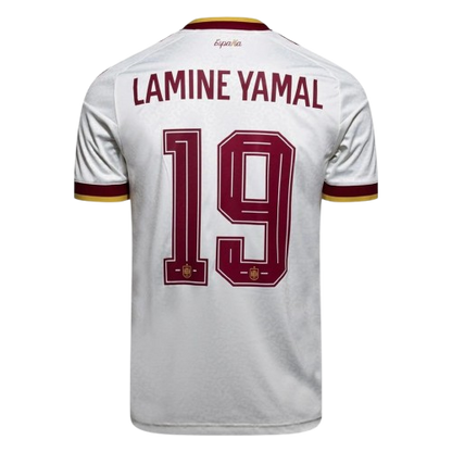 (Ready To Ship) Spain FIFA World Cup 2026 Away LAMINE YAMAL 19 Jersey