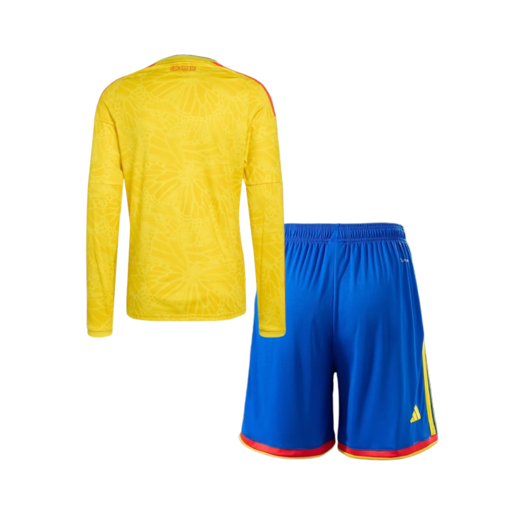 Kids Colombia FIFA World Cup 2026 Longsleeve Kit