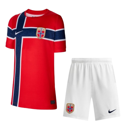 Kids Norway Home 2026 Jersey Kit