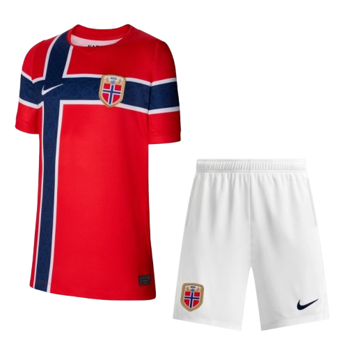 Kids Norway Home 2026 Jersey Kit