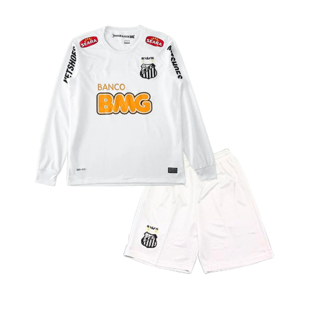 Kids Santos Home 2012/13 Longsleeve Kit